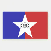 Post-it® Notes avec le drapeau de San Antonio, USA (Devant)