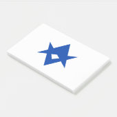 Post-it® Notes avec le drapeau de Toyota City, Japon (Incliné)