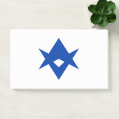 Post-it® Notes avec le drapeau de Toyota City, Japon (Bureau)