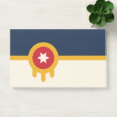 Post-it® Notes avec le drapeau de Tulsa, Oklahoma (Bureau)