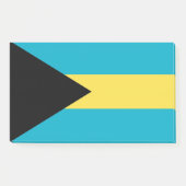 Post-it® Notes avec le drapeau des Bahamas (Devant)
