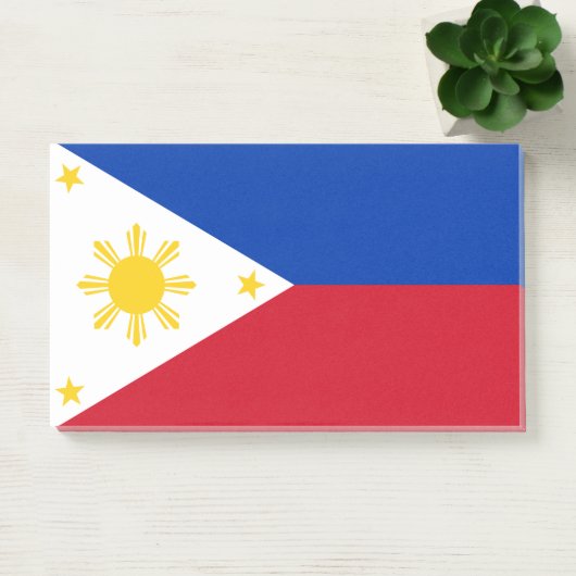 Post-it® Notes avec le drapeau des Philippines (Bureau)