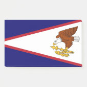 Post-it Notes avec le drapeau des Samoa américaine (Devant)