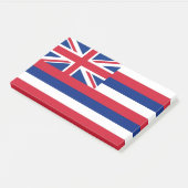 Post-it® Notes avec le drapeau d'Hawaii, États-Unis (Incliné)