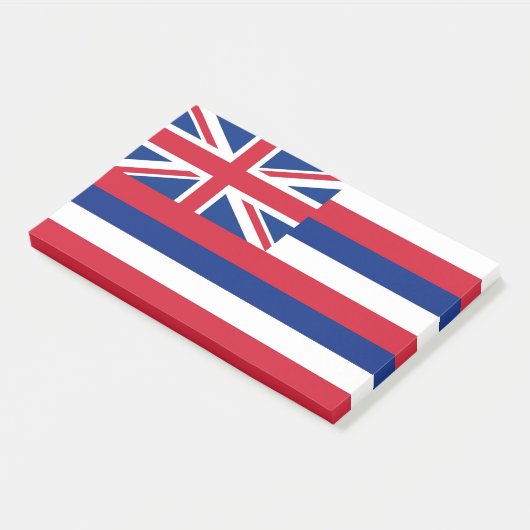 Post-it® Notes avec le drapeau d'Hawaii, États-Unis (Incliné)