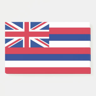 Post-it® Notes avec le drapeau d'Hawaii, États-Unis