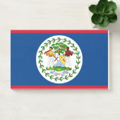 Post-it® Notes avec le drapeau du Belize (Bureau)