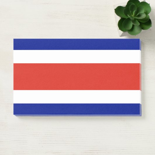 Post-it® Notes avec le drapeau du Costa Rica (Bureau)