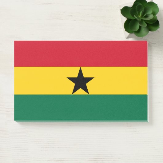 Post-it® Notes avec le drapeau du Ghana (Bureau)
