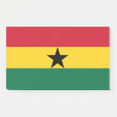 Post-it® Notes avec le drapeau du Ghana (Devant)