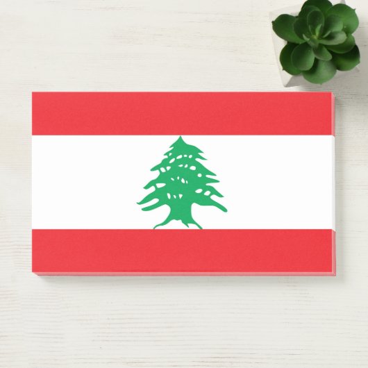 Post-it® Notes avec le drapeau du Liban (Bureau)