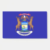 Post-it® Notes avec le drapeau du Michigan, USA (Devant)