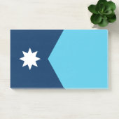 Post-it® Notes avec le drapeau du Minnesota, USA (Bureau)