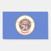 Post-it® Notes avec le drapeau du Minnesota, USA (Devant)