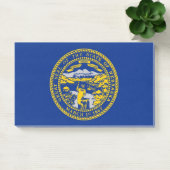 Post-it® Notes avec le drapeau du Nebraska, USA (Bureau)