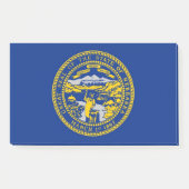 Post-it® Notes avec le drapeau du Nebraska, USA (Devant)