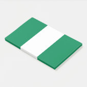 Post-it® Notes avec le drapeau du Nigeria (Incliné)