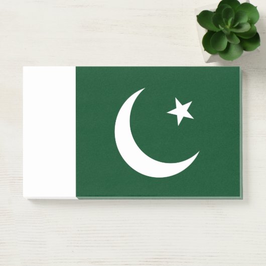 Post-it® Notes avec le drapeau du Pakistan (Bureau)