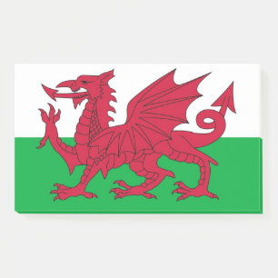 Post-it® Notes avec le drapeau du Pays de Galles, Royaume-U