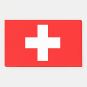 Post-it® Notes avec le drapeau suisse (Devant)