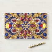 Post-it® Notes avec les couleurs de Colombie (Sur un bureau)