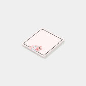 Post-It Notes avec un Cochon Cool en Lunettes de S (Incliné)