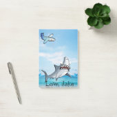 Post-it Notes Avion Requin Bleu (Bureau)