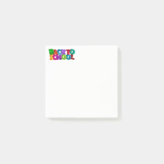 Post-it-Notes-Back to School Post-it® Notes (Voorkant)