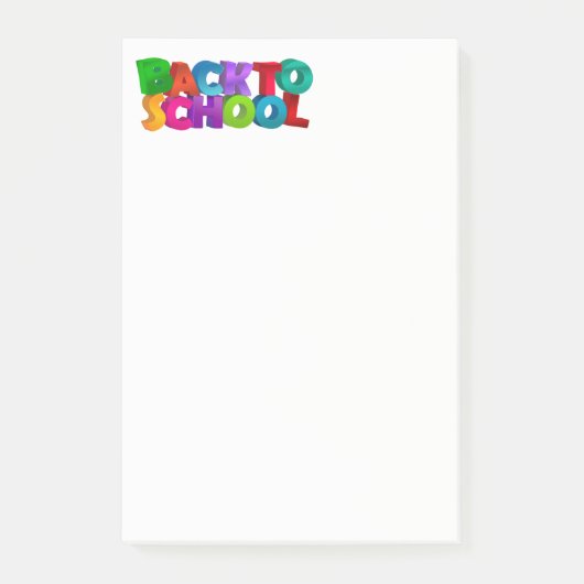 Post-it-Notes-Back to School Post-it® Notes (Voorkant)