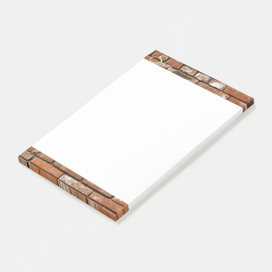 Post-it Notes baksteenconstructie (Schuin)