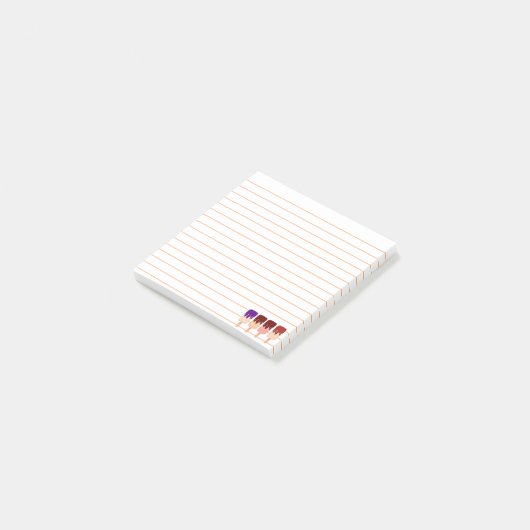 Post-it Notes | Barres de glace Multi saveurs mign (Incliné)