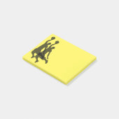 Post-it-Notes-Basketbal Post-it Notes (Schuin)