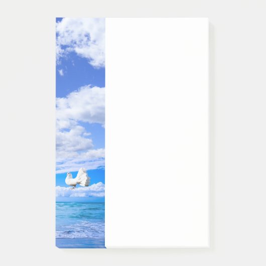 Post-it Notes Beach House White Dove Ocean (Devant)