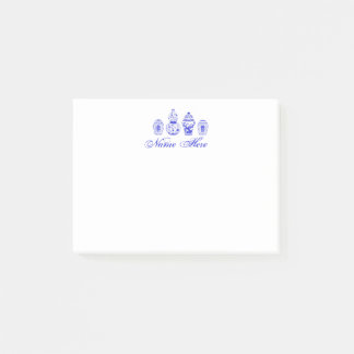 Post-it® Notes blanches blanches en gingembre personnalisée