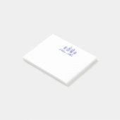Post-it® Notes blanches blanches en gingembre personnalisée (Incliné)