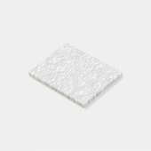Post-it® Notes blanches de Courrier-it® de dentelle (Incliné)