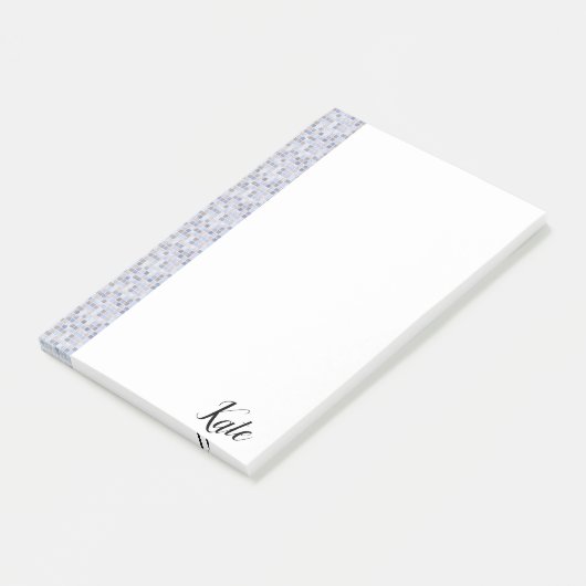 Post-it Notes Bleu Vert (Incliné)