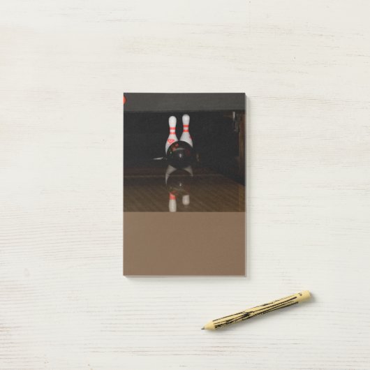 Post-it® Notes Bowling Post it (Sur un bureau)