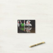 Post-it® Notes Bowling Post it (Sur un bureau)