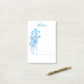 Post-it® Notes Bureau Maison Affaires Fleurs de Fleurir Des (Sur un bureau)