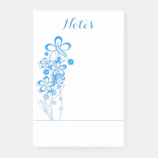 Post-it® Notes Bureau Maison Affaires Fleurs de Fleurir Des (Devant)