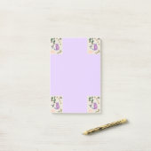 Post-it® Notes Cactus de poisson de chat (Sur un bureau)