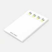 Post-it® Notes Cactus Pots Jaunes  (Incliné)