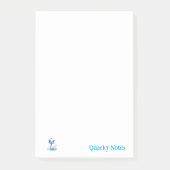 Post-it® Notes Canard Blanc Mignon (Devant)