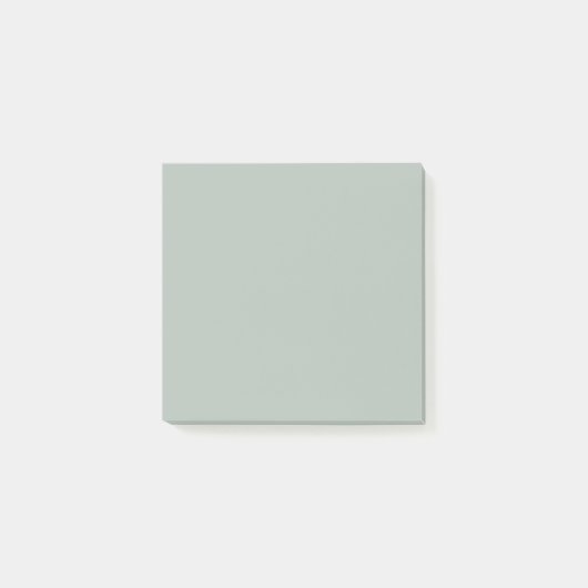 Post-it® Notes carrés gris cendre (Devant)