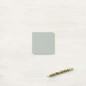 Post-it® Notes carrés gris cendre (Sur un bureau)