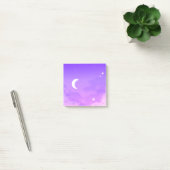 Post-It Notes Céleste Purple Lune Scenery (Bureau)