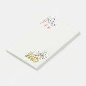 Post-it Notes Cerfs et Fleurs (Incliné)