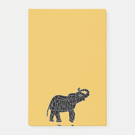 Post-it® Notes chanceuses de Courrier-it® d'éléphant (Devant)