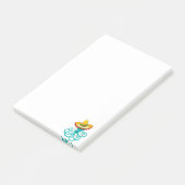 Post-it Notes Chapeau de Paille Mexicain Pieuvre (Incliné)